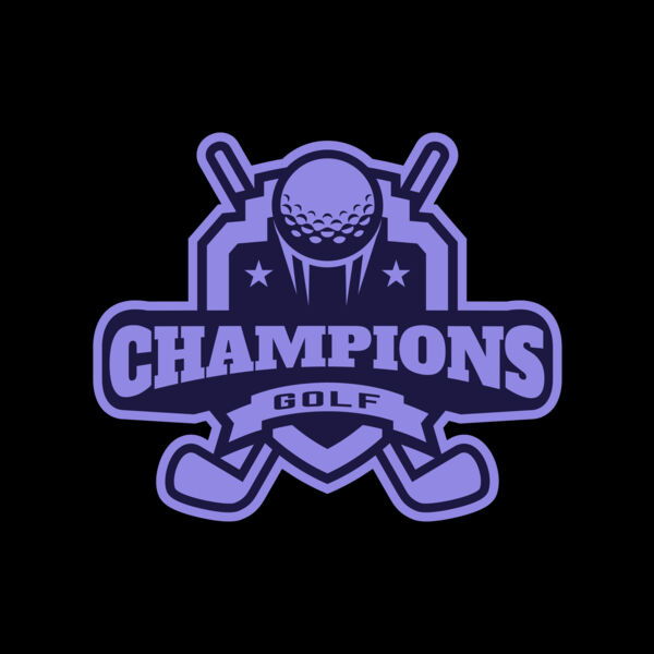 Champions Golf logo template Thumbnail