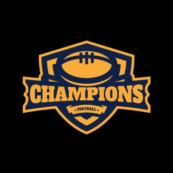 Champions Football logo template Thumbnail