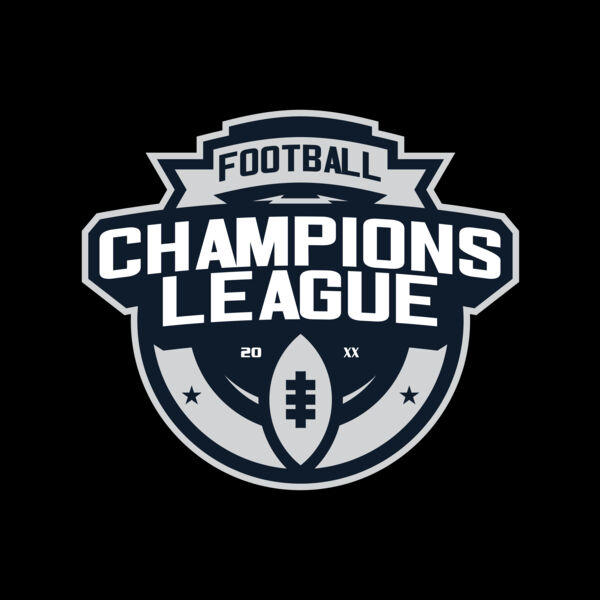 Champions League Football logo template Thumbnail