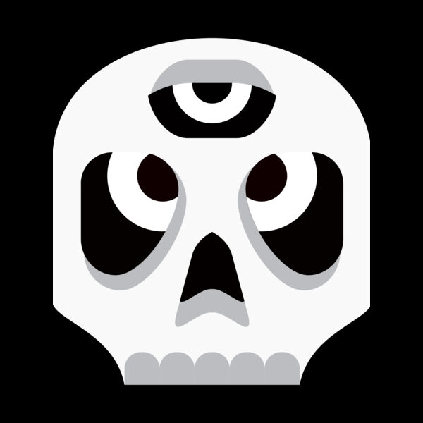 Elements Skulls logo template 18 Thumbnail