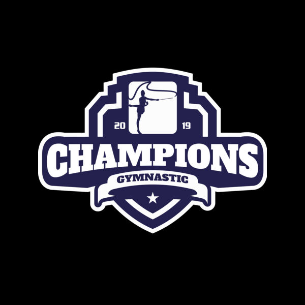 Champions Gymnastic logo template 02 Thumbnail