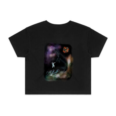 Tim Gambles Artwork Womens Crop Thumbnail